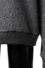 Load image into Gallery viewer, sus-sous Full Zip Track Jacket / Wool Boa Knit (GRAY)