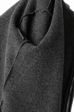 Load image into Gallery viewer, sus-sous Full Zip Track Jacket / Wool Boa Knit (GRAY)