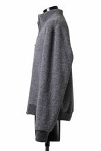 Load image into Gallery viewer, sus-sous Full Zip Track Jacket / Wool Boa Knit (GRAY)