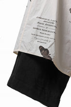 画像をギャラリービューアに読み込む, Aleksandr Manamis Wide Tapered Ankle Pant / Mesh Linen (BLACK)