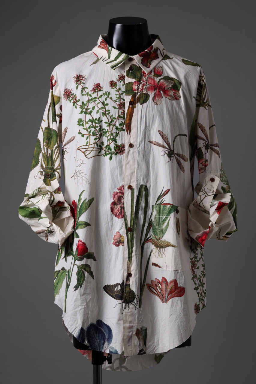 画像をギャラリービューアに読み込む, Aleksandr Manamis Classic Shirt / Type Writer Cotton (GRAND FLEUR)