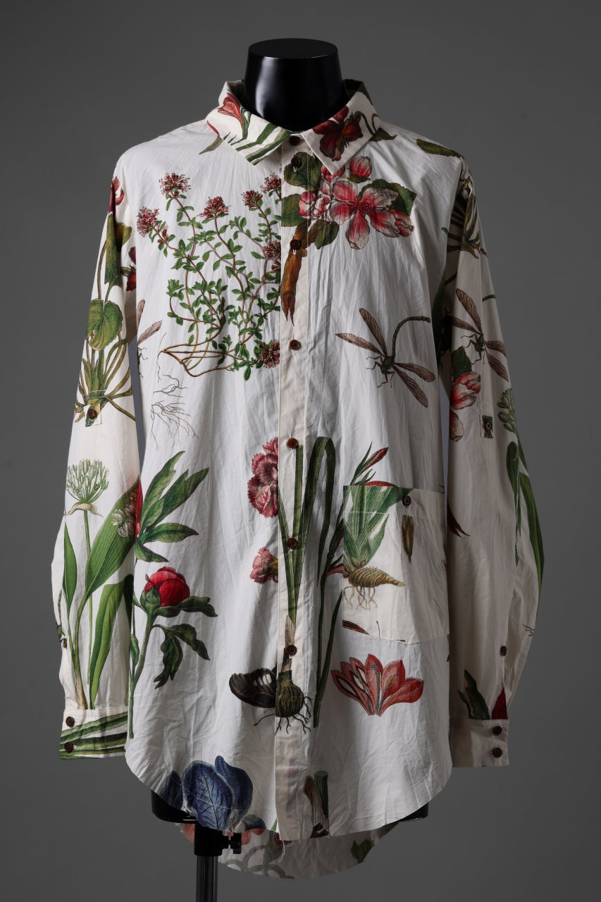 画像をギャラリービューアに読み込む, Aleksandr Manamis Classic Shirt / Type Writer Cotton (GRAND FLEUR)