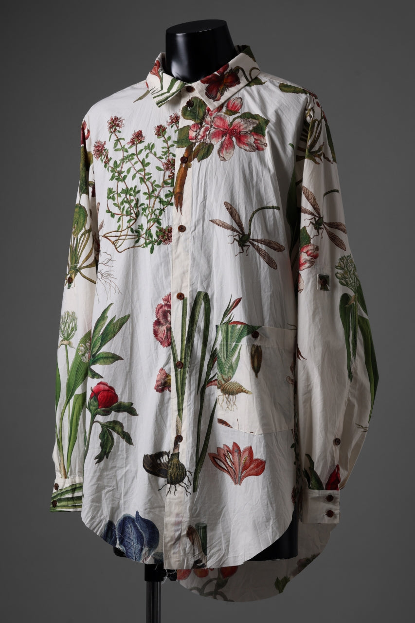 画像をギャラリービューアに読み込む, Aleksandr Manamis Classic Shirt / Type Writer Cotton (GRAND FLEUR)