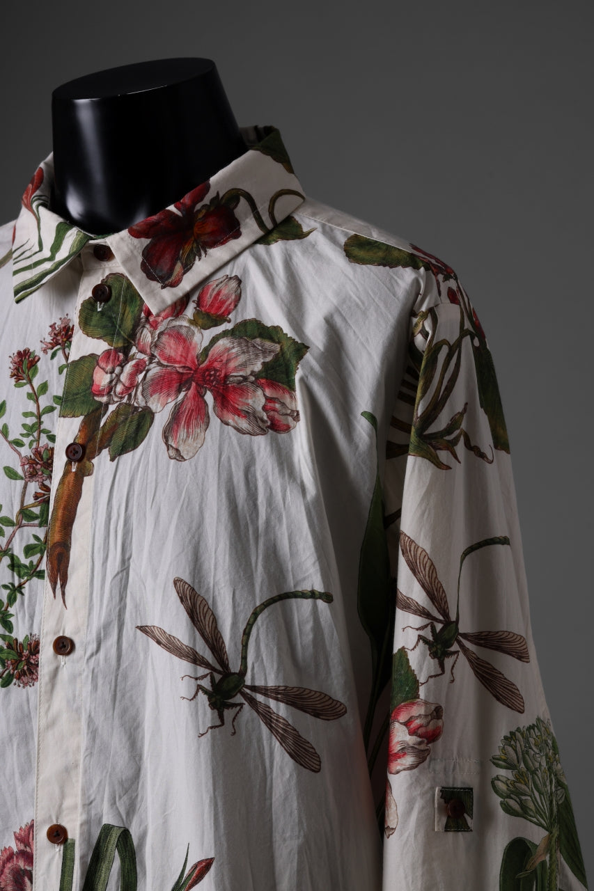 画像をギャラリービューアに読み込む, Aleksandr Manamis Classic Shirt / Type Writer Cotton (GRAND FLEUR)