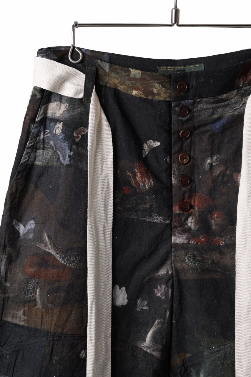 画像をギャラリービューアに読み込む, Aleksandr Manamis exclusive Layered Ribbon Shorts / Print (PAPILON)