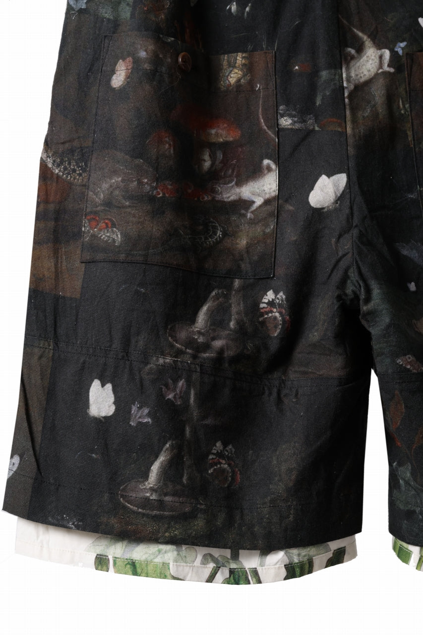 画像をギャラリービューアに読み込む, Aleksandr Manamis exclusive Layered Ribbon Shorts / Print (PAPILON)