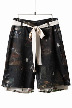 画像をギャラリービューアに読み込む, Aleksandr Manamis exclusive Layered Ribbon Shorts / Print (PAPILON)
