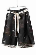 画像をギャラリービューアに読み込む, Aleksandr Manamis exclusive Layered Ribbon Shorts / Print (PAPILON)
