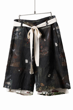 画像をギャラリービューアに読み込む, Aleksandr Manamis exclusive Layered Ribbon Shorts / Print (PAPILON)