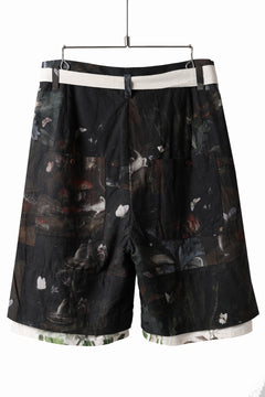 画像をギャラリービューアに読み込む, Aleksandr Manamis exclusive Layered Ribbon Shorts / Print (PAPILON)