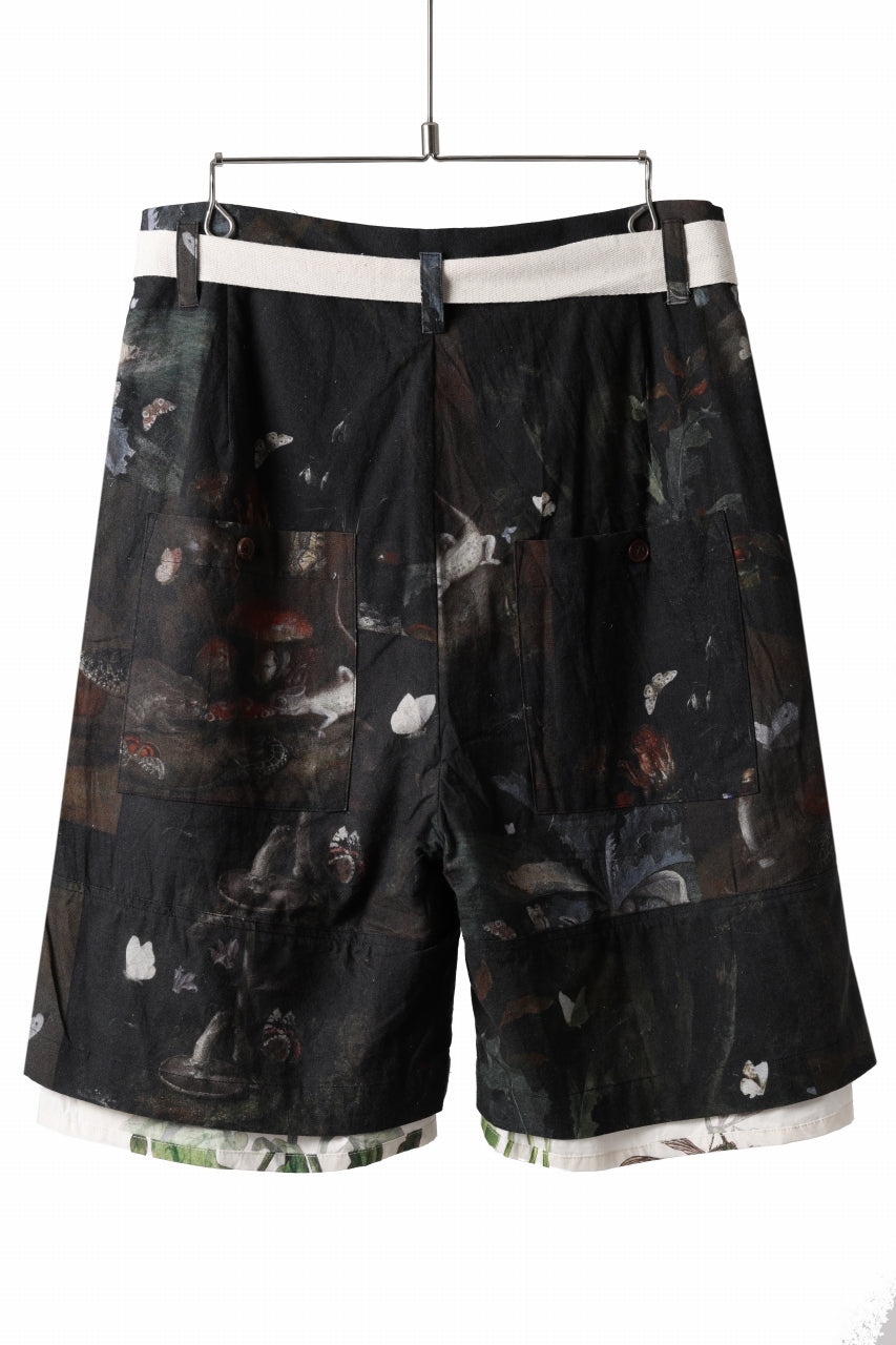 画像をギャラリービューアに読み込む, Aleksandr Manamis exclusive Layered Ribbon Shorts / Print (PAPILON)