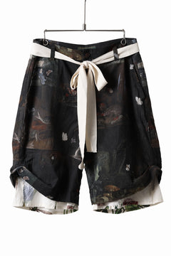 画像をギャラリービューアに読み込む, Aleksandr Manamis exclusive Layered Ribbon Shorts / Print (PAPILON)