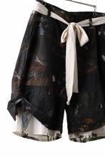 画像をギャラリービューアに読み込む, Aleksandr Manamis exclusive Layered Ribbon Shorts / Print (PAPILON)