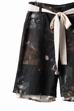 画像をギャラリービューアに読み込む, Aleksandr Manamis exclusive Layered Ribbon Shorts / Print (PAPILON)