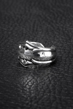 画像をギャラリービューアに読み込む, Loud Style Design - GET IN THE RING "UR-021" SILVER RING