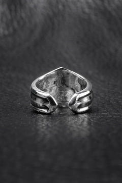 画像をギャラリービューアに読み込む, Loud Style Design - GET IN THE RING "UR-021" SILVER RING