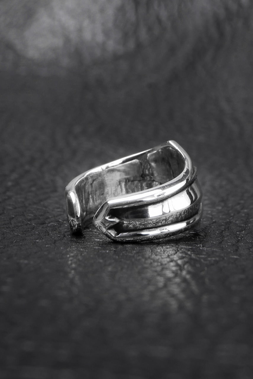 画像をギャラリービューアに読み込む, Loud Style Design - GET IN THE RING "UR-021" SILVER RING