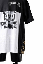 Load image into Gallery viewer, mastermind JAPAN x CHANGES exclusive ReBUILD T-SHIRT / CH-BODY (BLACK #13)