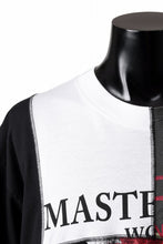 Load image into Gallery viewer, mastermind JAPAN x CHANGES exclusive ReBUILD T-SHIRT / CH-BODY (BLACK #14)