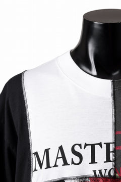 Load image into Gallery viewer, mastermind JAPAN x CHANGES exclusive ReBUILD T-SHIRT / CH-BODY (BLACK #14)