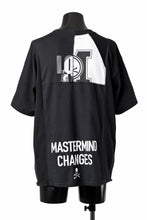 Load image into Gallery viewer, mastermind JAPAN x CHANGES exclusive ReBUILD T-SHIRT / CH-BODY (BLACK #15)