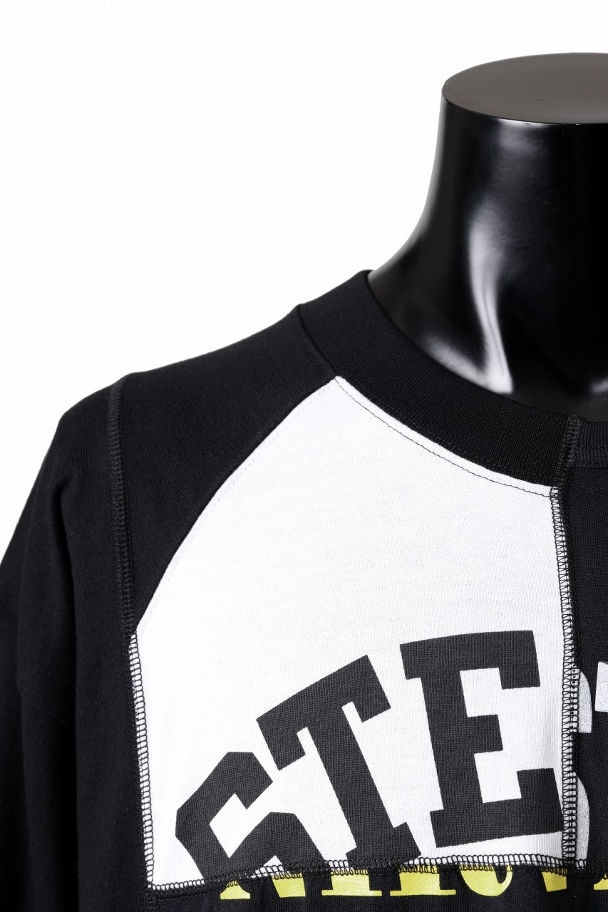 Load image into Gallery viewer, mastermind JAPAN x CHANGES exclusive ReBUILD T-SHIRT / CH-BODY (BLACK #15)