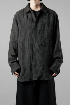 画像をギャラリービューアに読み込む, forme d'expression Relaxed Shirt / B35M (Loden)