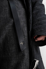 画像をギャラリービューアに読み込む, m.a+ double oval buckle medium belt / EL1C/GR3,0 (BLACK)