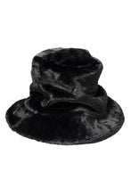 画像をギャラリービューアに読み込む, mastermind WORLD BUCKET HAT / FAUX FIR (BLACK)