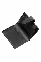 画像をギャラリービューアに読み込む, ierib Folded Wallet / Waxed Horse Butt Leather (BLACK #B)