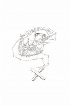 画像をギャラリービューアに読み込む, m.a+ cross pendant 60cm chain / AC60/C5/AG (SILVER)