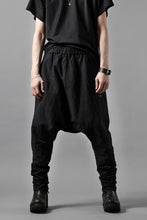 画像をギャラリービューアに読み込む, m.a+ 2 vertical pocket elastic waist sarrouel / PU521 LCST(BLACK STRIPE)