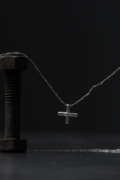 画像をギャラリービューアに読み込む, m.a+ cross pendant 60cm chain / AC60/C5/AG (SILVER)