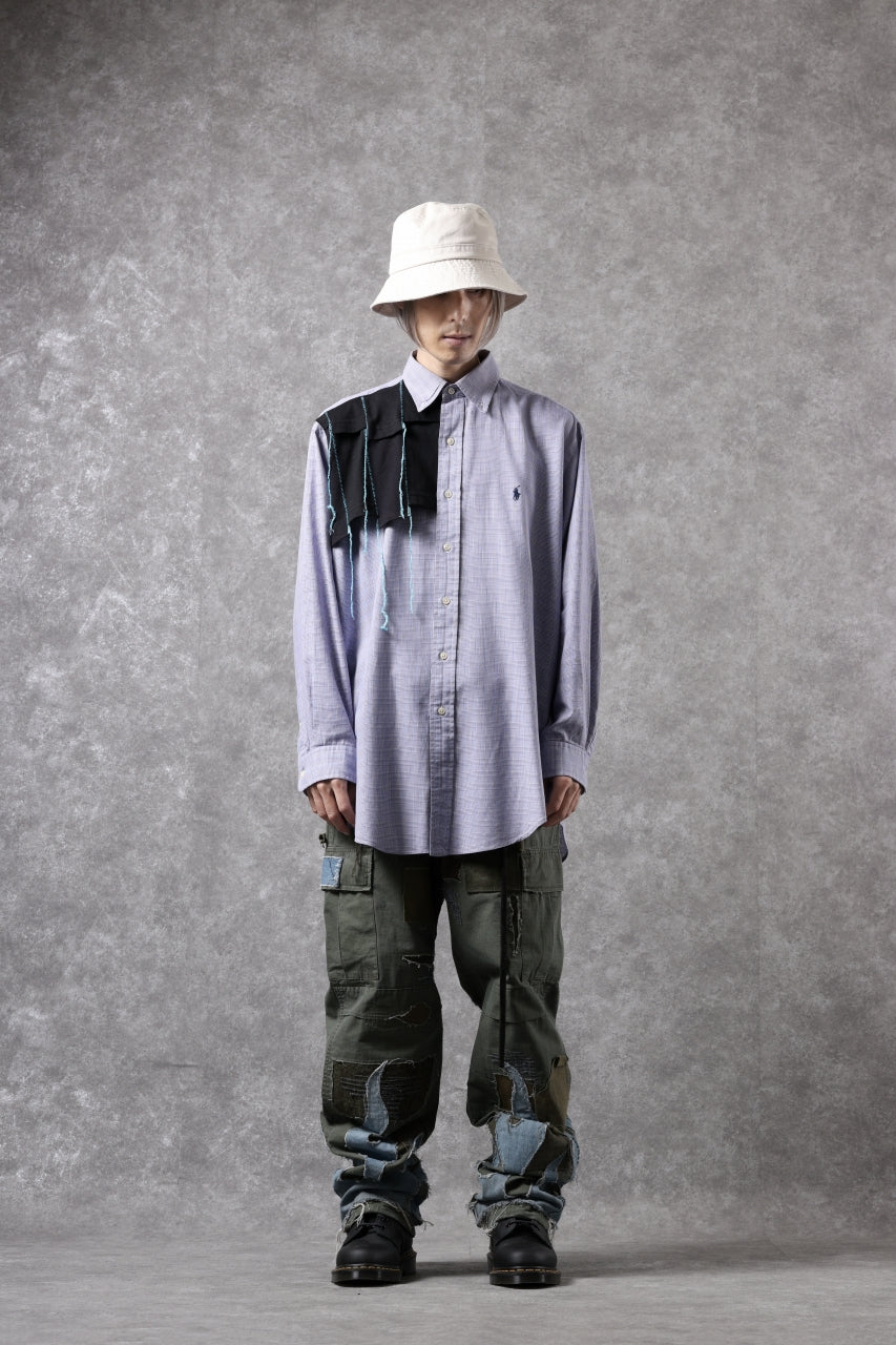 画像をギャラリービューアに読み込む, MASSIMO SABBADIN exclusive PLAID CHECK SHIRT (rpl str)