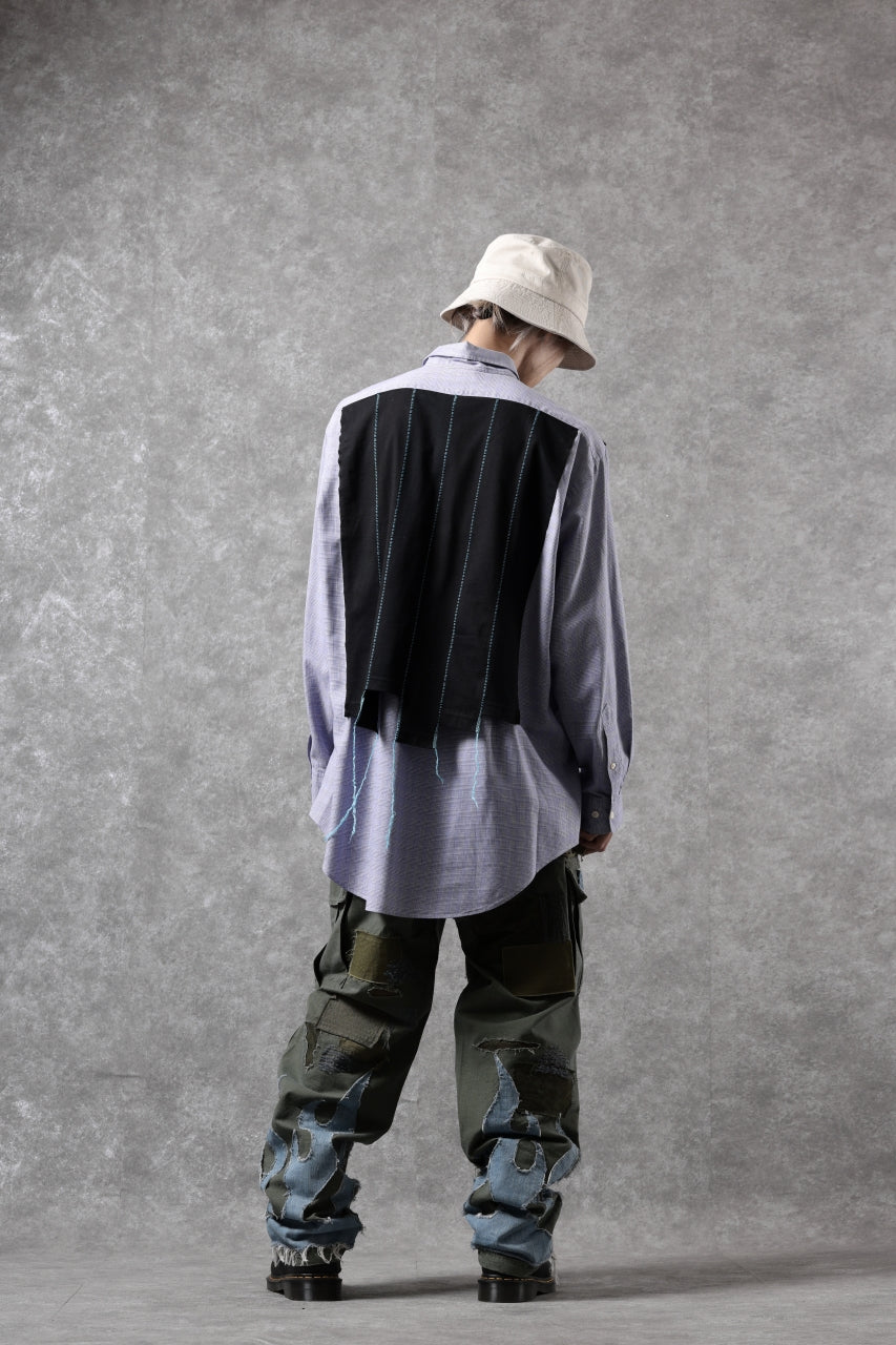 画像をギャラリービューアに読み込む, MASSIMO SABBADIN exclusive PLAID CHECK SHIRT (rpl str)