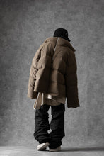 画像をギャラリービューアに読み込む, A.F ARTEFACT TUCK VOLUME BAGGY PANTS / CONY GRUNZE (BLACK)