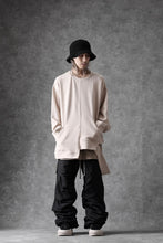 画像をギャラリービューアに読み込む, A.F ARTEFACT TUCK VOLUME BAGGY PANTS / CONY GRUNZE (BLACK)