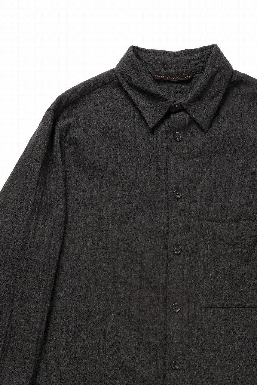 画像をギャラリービューアに読み込む, forme d'expression Relaxed Shirt / B35M (Loden)
