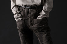 画像をギャラリービューアに読み込む, masnada SLIM GUSSET PANTS / STRETCH MICRO RIP COTTON (CAMO DUST)