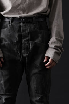 画像をギャラリービューアに読み込む, masnada SLIM GUSSET PANTS / STRETCH MICRO RIP COTTON (CAMO LEGION)