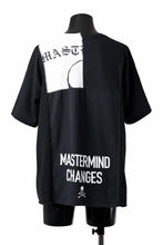 Load image into Gallery viewer, mastermind JAPAN x CHANGES exclusive ReBUILD T-SHIRT / CH-BODY (BLACK #20)