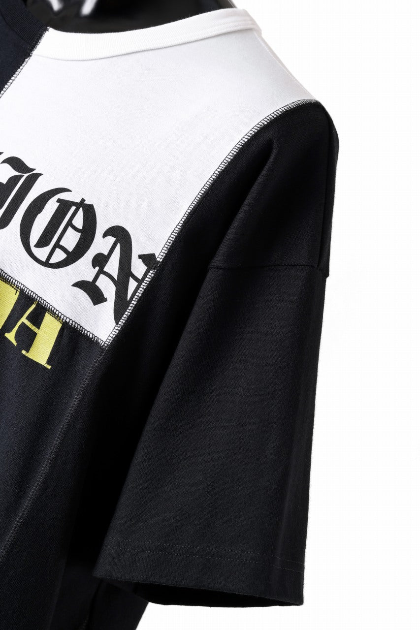 Load image into Gallery viewer, mastermind JAPAN x CHANGES exclusive ReBUILD T-SHIRT / CH-BODY (BLACK #20)