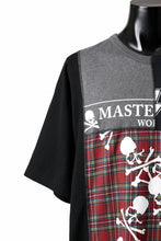 Load image into Gallery viewer, mastermind JAPAN x CHANGES exclusive ReBUILD T-SHIRT / CH-BODY (BLACK #21)