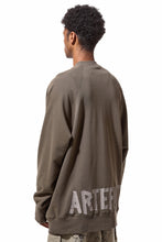 画像をギャラリービューアに読み込む, A.F ARTEFACT RAGLAN SWEAT TOP / PRINT BACK LOGO (BEIGE)