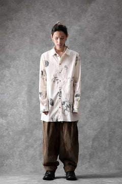 画像をギャラリービューアに読み込む, Aleksandr Manamis Corduroy Panel Pant (BROWN)