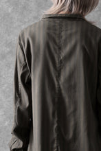 画像をギャラリービューアに読み込む, Aleksandr Manamis Asymmetric Striped Shirt (STRIPES)