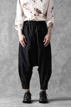 画像をギャラリービューアに読み込む, Aleksandr Manamis excluive A Shape Ruffle Edge Pant (BLACK)