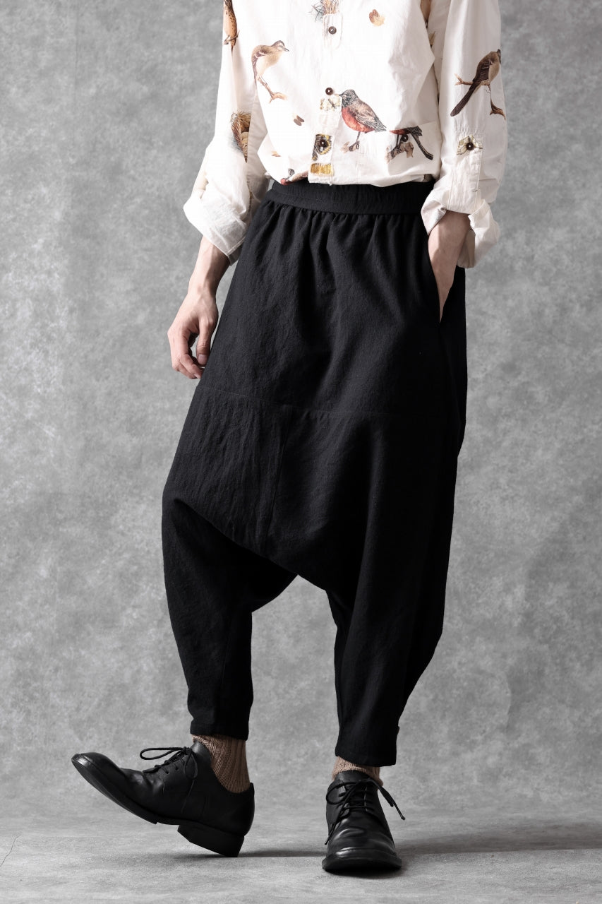 画像をギャラリービューアに読み込む, Aleksandr Manamis excluive A Shape Ruffle Edge Pant (BLACK)