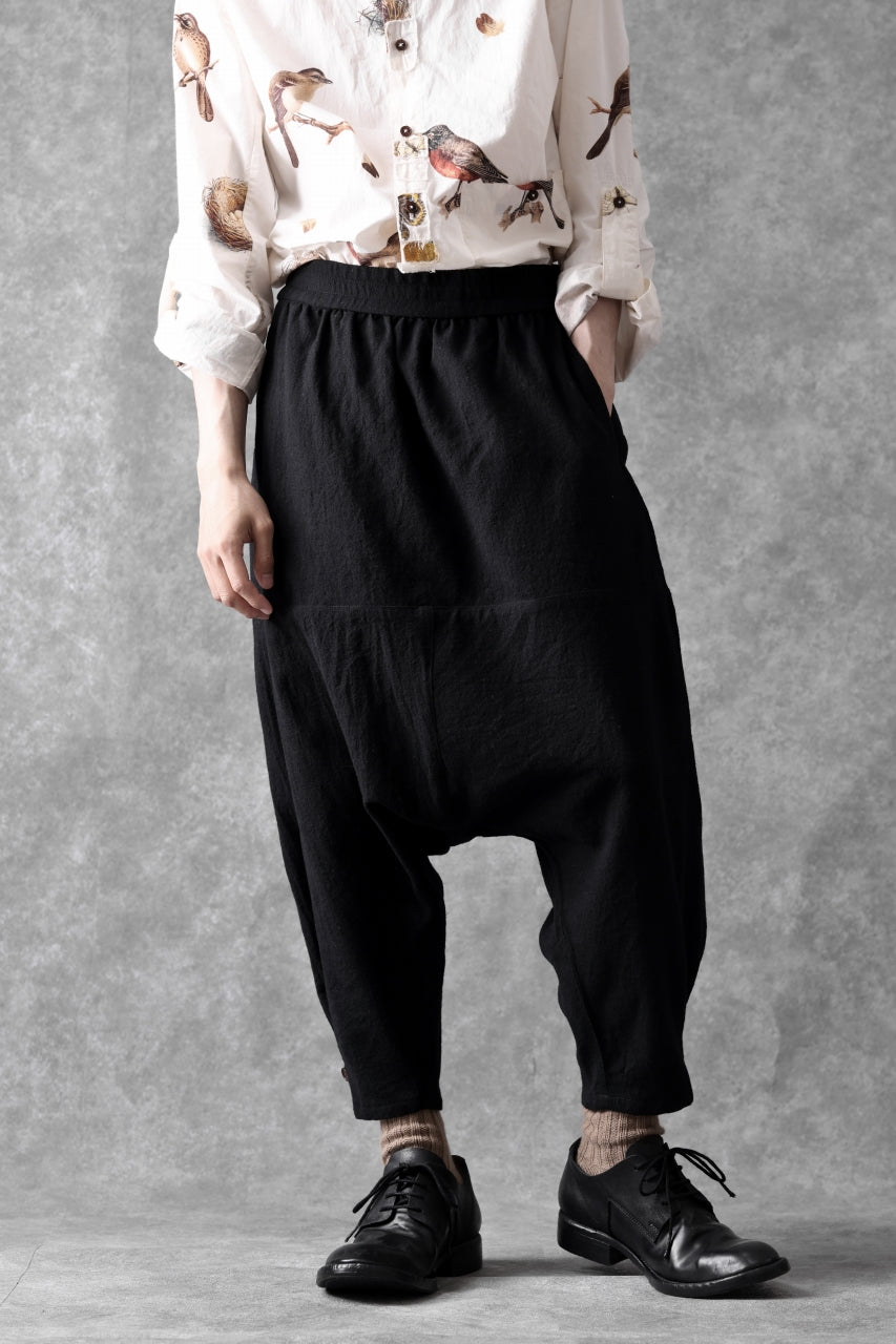 画像をギャラリービューアに読み込む, Aleksandr Manamis excluive A Shape Ruffle Edge Pant (BLACK)