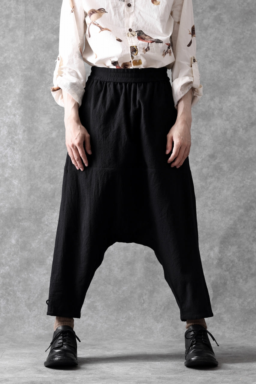 画像をギャラリービューアに読み込む, Aleksandr Manamis excluive A Shape Ruffle Edge Pant (BLACK)